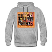Men's nirvana cartoon Hoodie