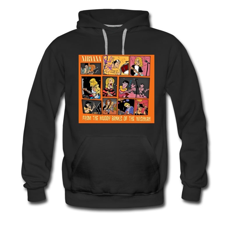 Men's nirvana cartoon Hoodie