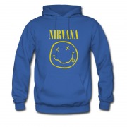 Men's Nirvana Smile black T-shirt Hoodie