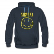 Men's NIRVANA SMILE DEAD T-shirt Hoodie