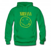 Men's NIRVANA SMILE DEAD T-shirt Hoodie