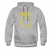 Men's NIRVANA SMILE DEAD T-shirt Hoodie