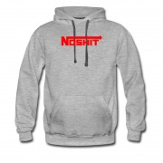 Men's Noshit Funny Nos Logo Hoodie
