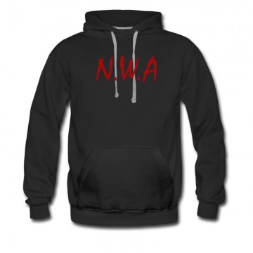 Men's N.w.a Logo Evolution Hop Music Hoodie