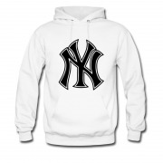 Men's Ny New York Style Logo Hoodie