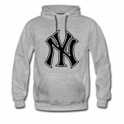 Men's Ny New York Style Logo Hoodie