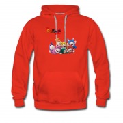 Men's Oddbods Show Time Cartoon Hoodie