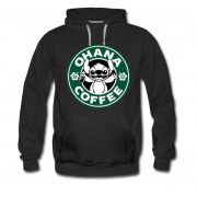Men's ohana coffee Hoodie
