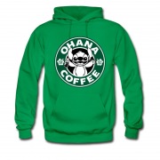 Men's ohana coffee Hoodie