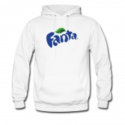 Men's Orange Juice Fanta Style Hoodie