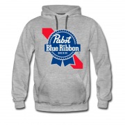Men's pabst blue ribbon beer Hoodie