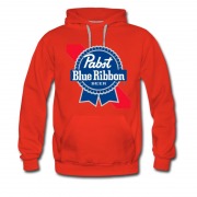 Men's pabst blue ribbon beer Hoodie