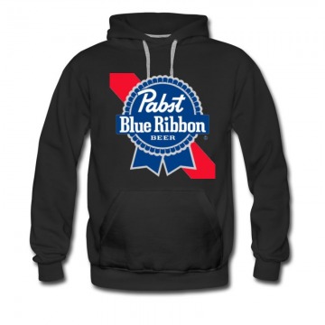 Men's pabst blue ribbon beer Hoodie