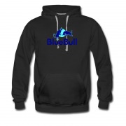 Men's Parody Blue Red Bull Funny Hoodie