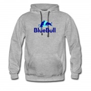 Men's Parody Blue Red Bull Funny Hoodie
