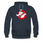 Men's Parody Heartbeat City Ghost Buster Funny Hoodie