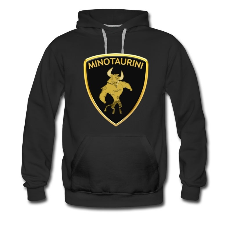 Men's Parody Minotaurini Logo Hoodie