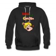 Men's Parody Popeye The Sailormoon Face Hoodie