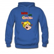 Men's Parody Popeye The Sailormoon Face Hoodie