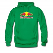 Men's Parody Red Bulll Red Touros Hoodie