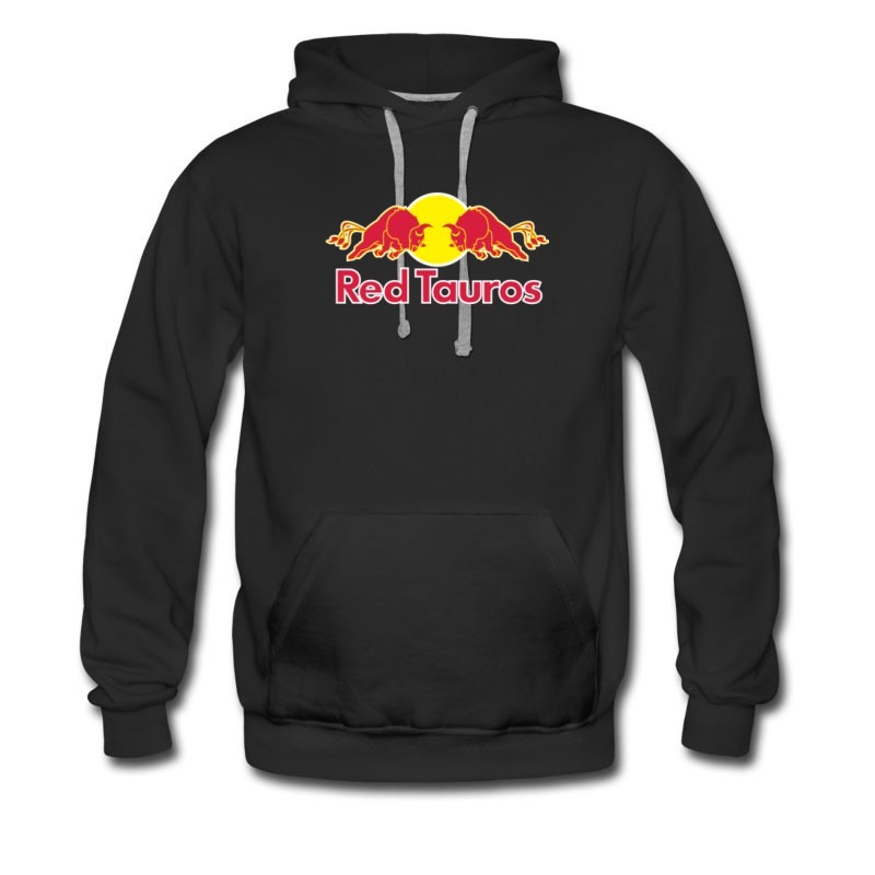 Men's Parody Red Bulll Red Touros Hoodie