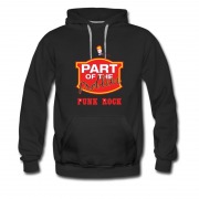 Men's Part Of The Problem Punk Rock Style Hoodie