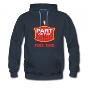 Men's Part Of The Problem Punk Rock Style Hoodie