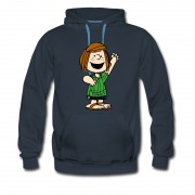Men's Peppermint Patty Charlie Brown Peanut Hoodie