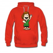 Men's Peppermint Patty Charlie Brown Peanut Hoodie