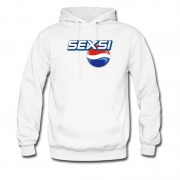 Men's Pepsi Parody Prank Sexsi Hoodie
