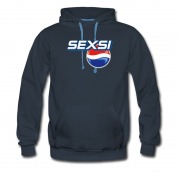 Men's Pepsi Parody Prank Sexsi Hoodie