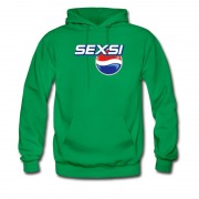 Men's Pepsi Parody Prank Sexsi Hoodie