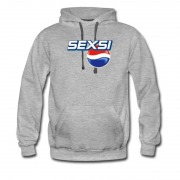 Men's Pepsi Parody Prank Sexsi Hoodie