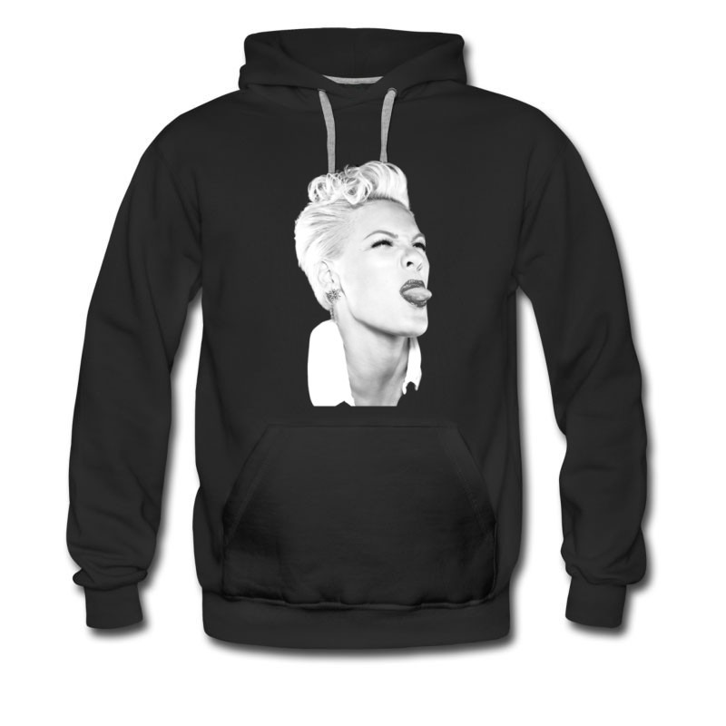 Men's Pink Rock Hoodie