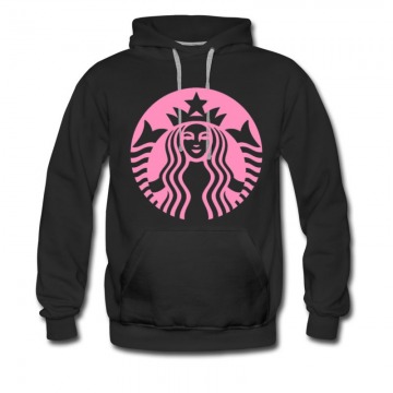 Men's PINK STARBUCK Hoodie
