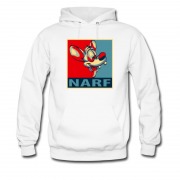 Men's Pinky And The Brains Narf Poster Hoodie