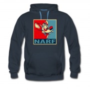Men's Pinky And The Brains Narf Poster Hoodie