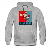 Men's Pinky And The Brains Narf Poster Hoodie