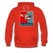 Men's Pinky And The Brains Narf Poster Hoodie