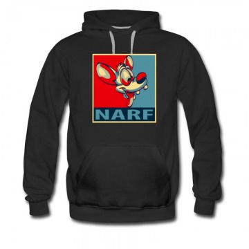 Men's Pinky And The Brains Narf Poster Hoodie