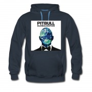 Men's PItbull Globalization music album Hoodie