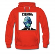 Men's PItbull Globalization music album Hoodie