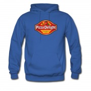 Men's Pizza Delight Food Hoodie