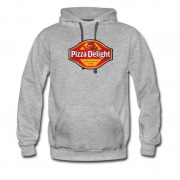 Men's Pizza Delight Food Hoodie