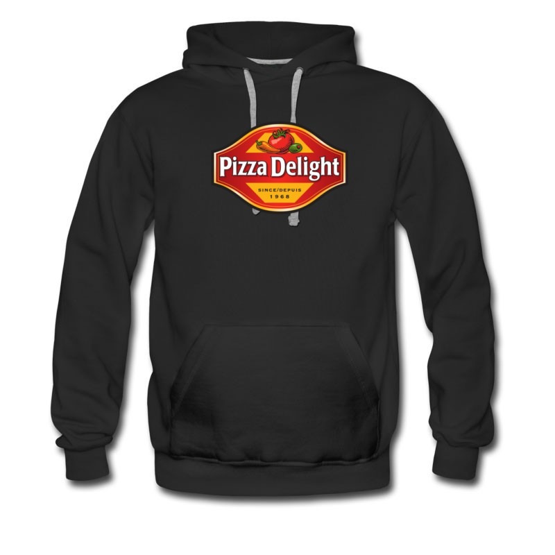 Men's Pizza Delight Food Hoodie