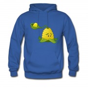 Men's Plant Vs Zombie Cute Corn Mortar Hoodie