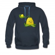 Men's Plant Vs Zombie Cute Corn Mortar Hoodie