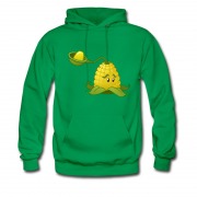 Men's Plant Vs Zombie Cute Corn Mortar Hoodie