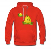 Men's Plant Vs Zombie Cute Corn Mortar Hoodie