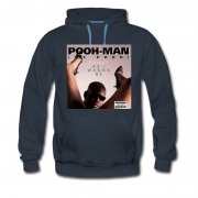 Men's pooh man mc pooh album Hoodie